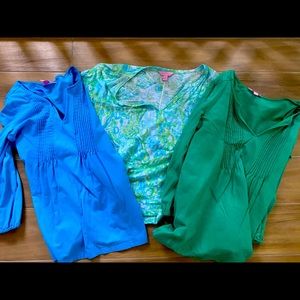 Lilly Pulitzer shirt set